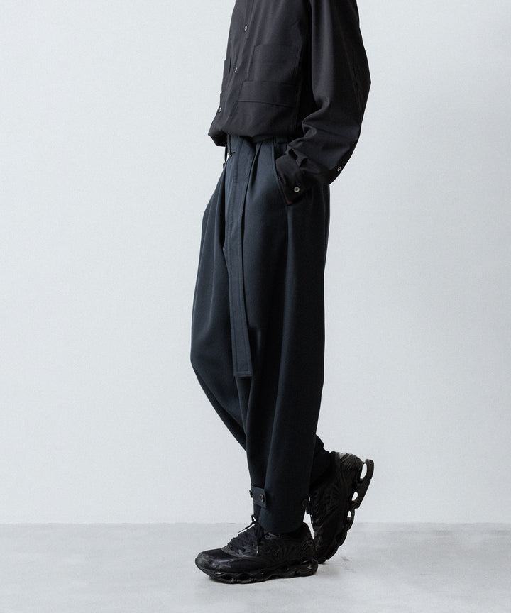 UJOH - ウジョーのTAB BELT PNTのGRAYISH NAVY公式通販サイトsession福岡セレクトショップ