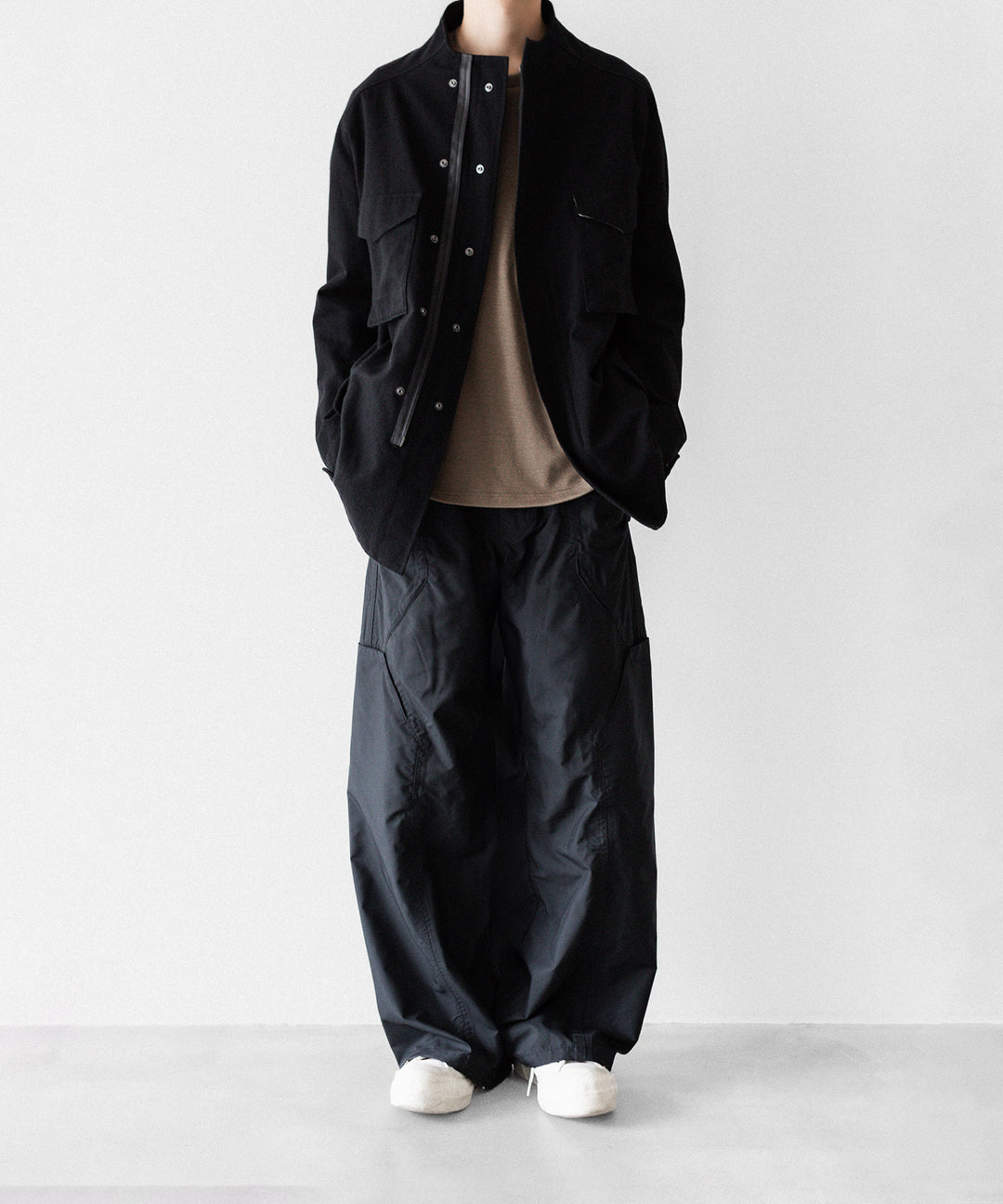 OPPOSE DUALITY オポーズデュアリティの8 POCKET PANEL WIDE SHELL TRSのBLACK 公式通販サイトsession福岡セレクトショップ