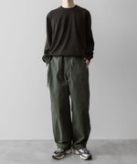 画像をギャラリービューアに読み込む, ANTHEM Aアンセムエー のCOTTON TWILL NO-BRAINER PANTS - OLIVEの公式通販サイトsession福岡セレクトショップ
