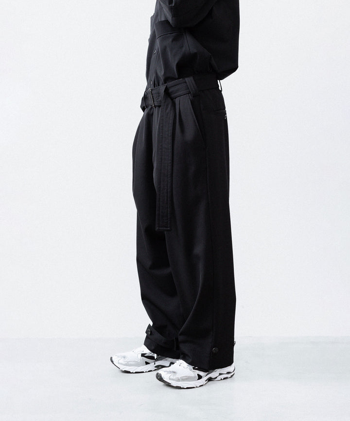 UJOH - ウジョーのTAB BELT PNTのBLACK公式通販サイトsession福岡セレクトショップ