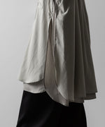 画像をギャラリービューアに読み込む, ssstein(シュタイン)のOVERSIZED LAYERED SHIRT - GREYの公式通販サイトsession福岡セレクトショップ

