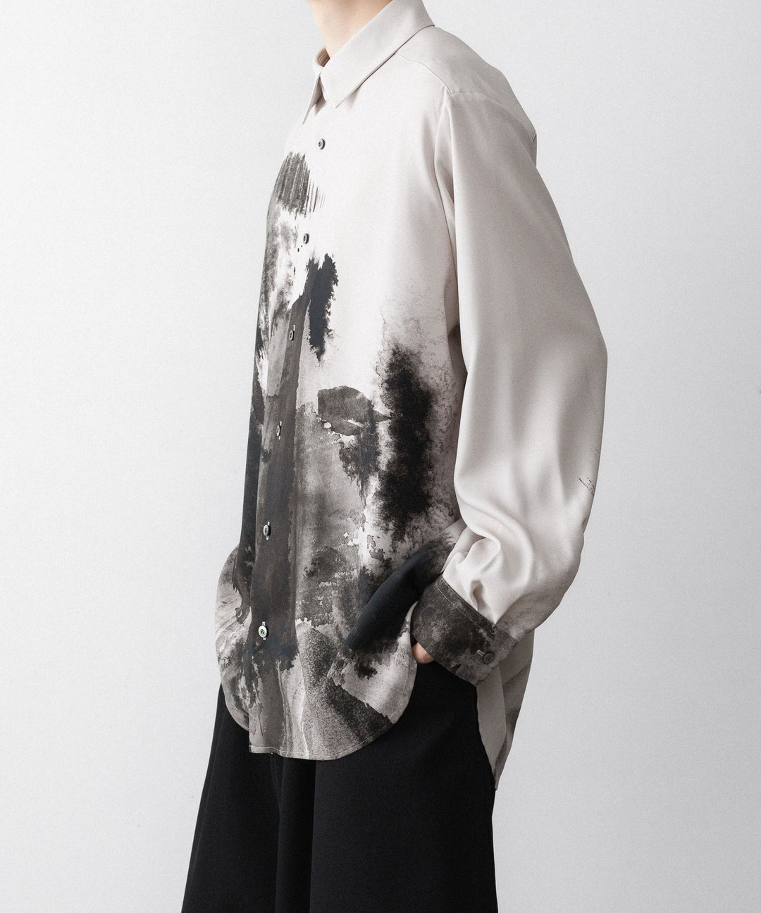 UJOH ウジョーのREGULAR COLLAR SHIRTのGREIGE 公式通販サイトsession福岡セレクトショップ