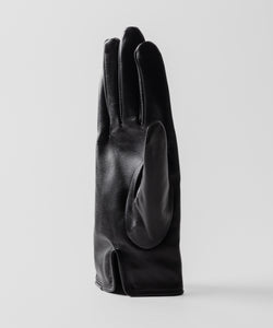 【ssstein】LEATHER GLOVE - BLACK