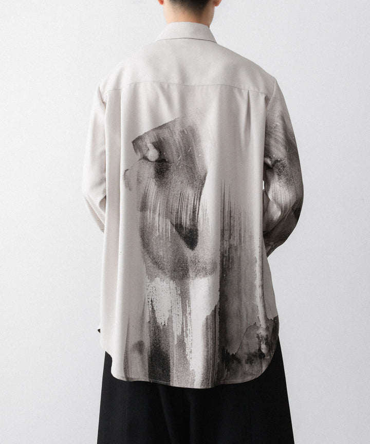 UJOH ウジョーのREGULAR COLLAR SHIRTのGREIGE 公式通販サイトsession福岡セレクトショップ