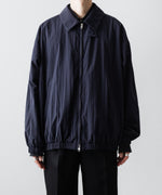 画像をギャラリービューアに読み込む, ssstein(シュタイン)のRECYCLED NYLON OVERSIZED ZIP JACKET -  DARK NAVYの公式通販サイトsession福岡セレクトショップ
