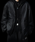 画像をギャラリービューアに読み込む, paratrait パラトレイトのPMEMBRANE SHELL PUFF BLOUSON のBLACK 公式通販サイトsession福岡セレクトショップ
