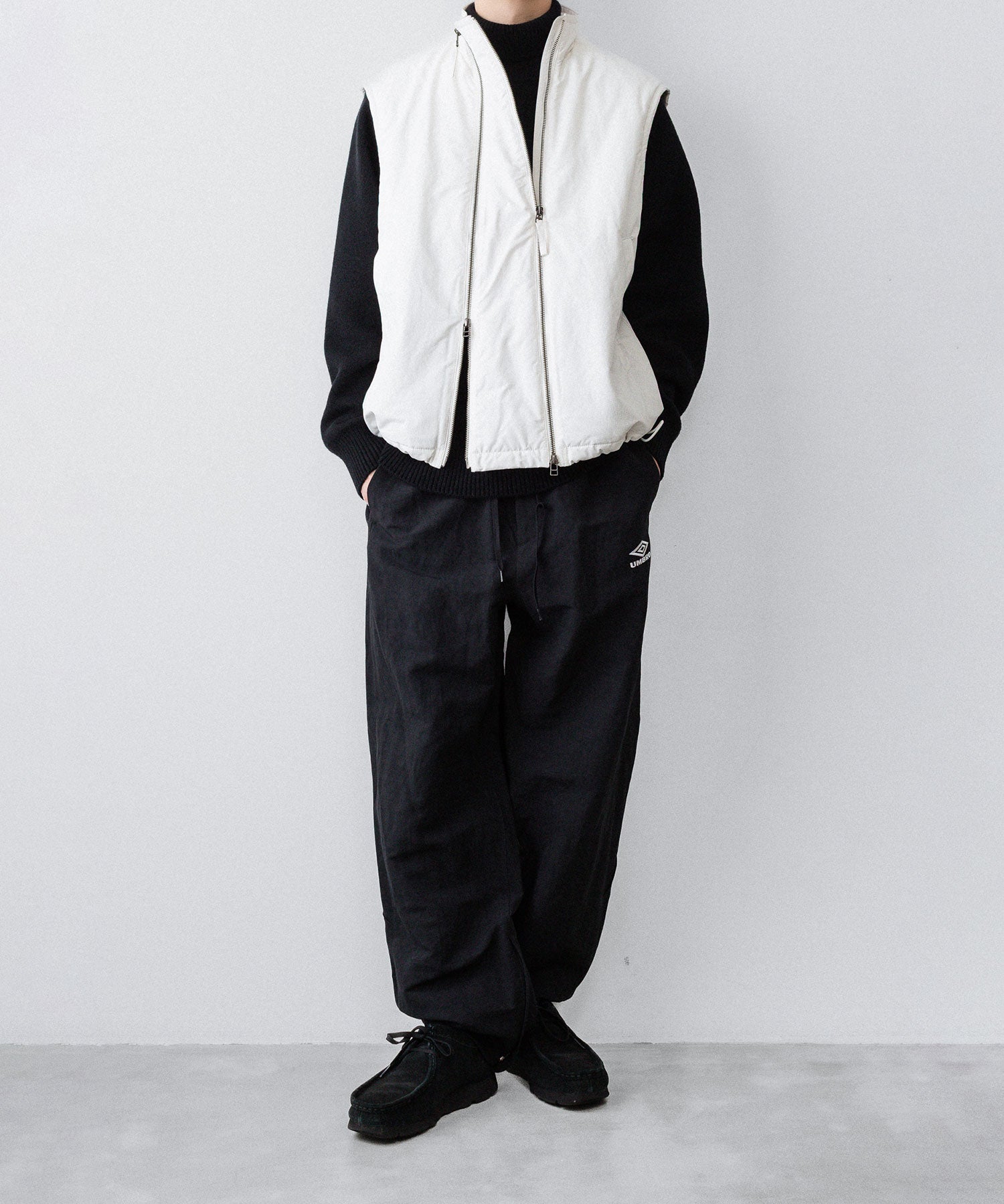 UJOH ウジョーのW ZIP VESTのIVORY公式通販サイトsession福岡セレクトショップ