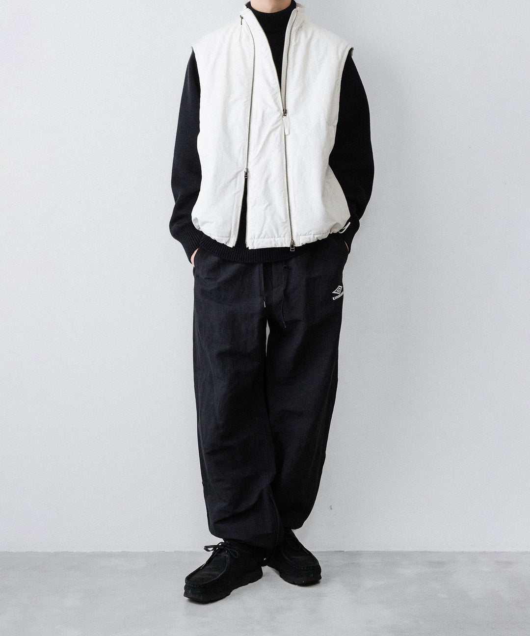 UJOH ウジョーのW ZIP VESTのIVORY公式通販サイトsession福岡セレクトショップ