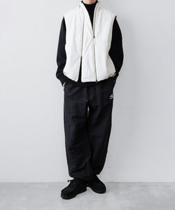 UJOH】W ZIP VEST - IVORY | 公式通販サイト session(セッション)