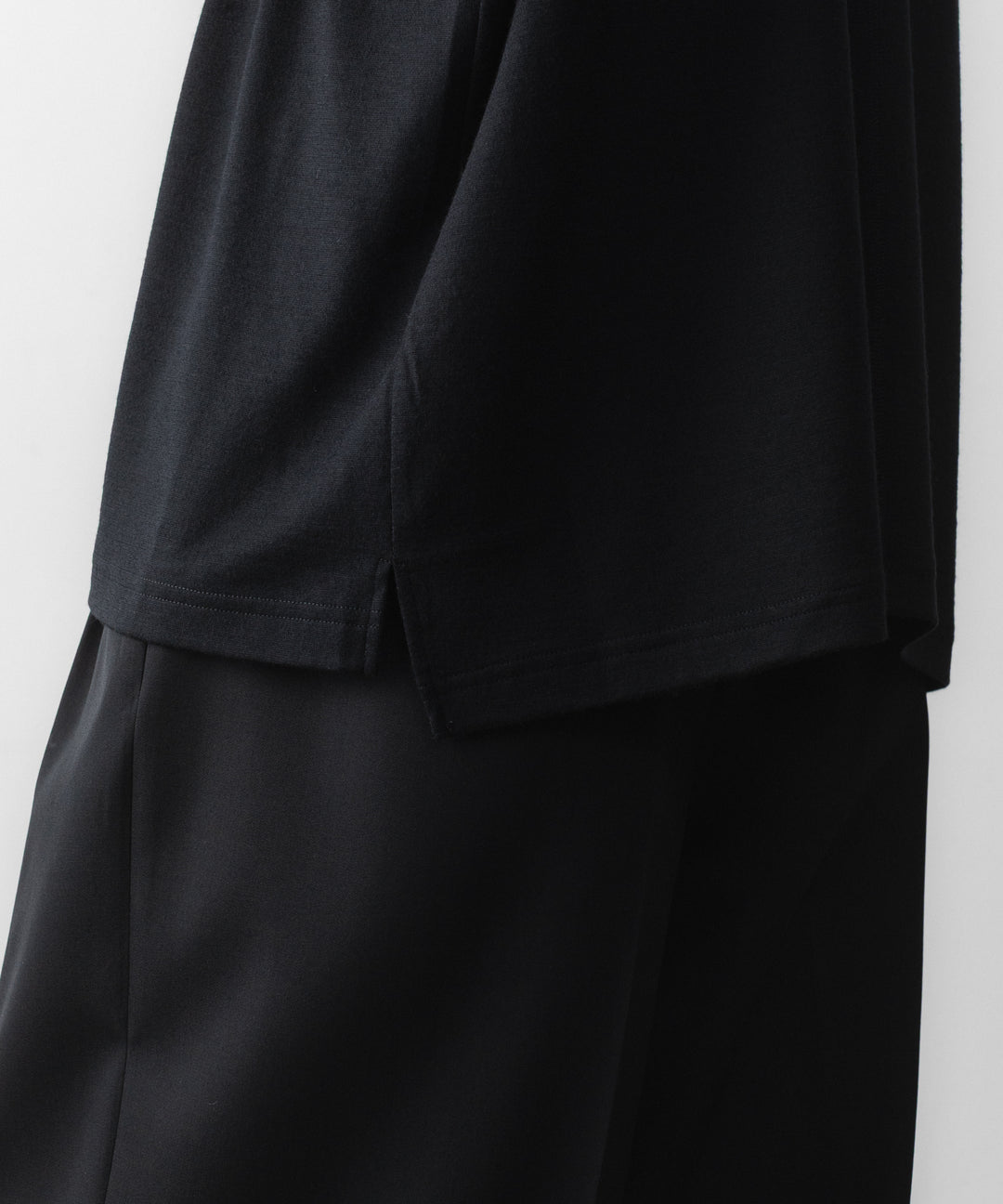 WWW - WRAPINKNOT wool wearのS/S OVERSIZED POCKET T-SHIRTのBLACK 公式通販サイトsession福岡セレクトショップ