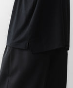 画像をギャラリービューアに読み込む, WWW - WRAPINKNOT wool wearのS/S OVERSIZED POCKET T-SHIRTのBLACK 公式通販サイトsession福岡セレクトショップ
