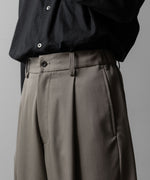 画像をギャラリービューアに読み込む, ssstein(シュタイン)のTWIST SEAM WIDE EASY TROUSERS - TAUPE BEIGEの公式通販サイトsession福岡セレクトショップ

