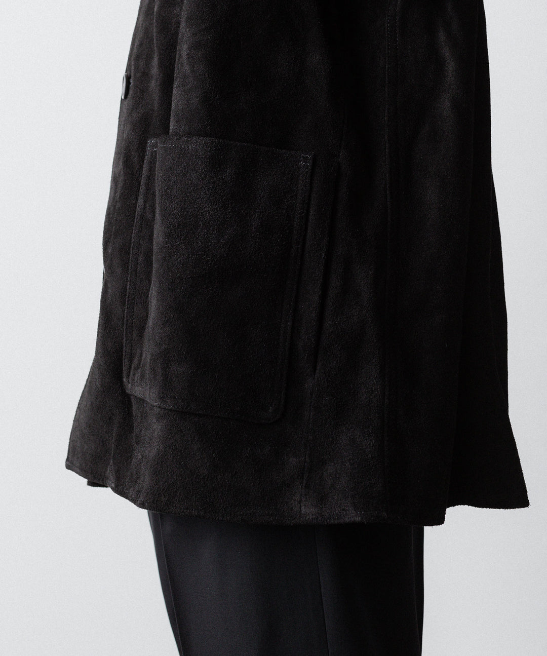 ssstein(シュタイン)のCOW SUEDE CAR JACKET - BLACKの公式通販サイトsession福岡セレクトショップ