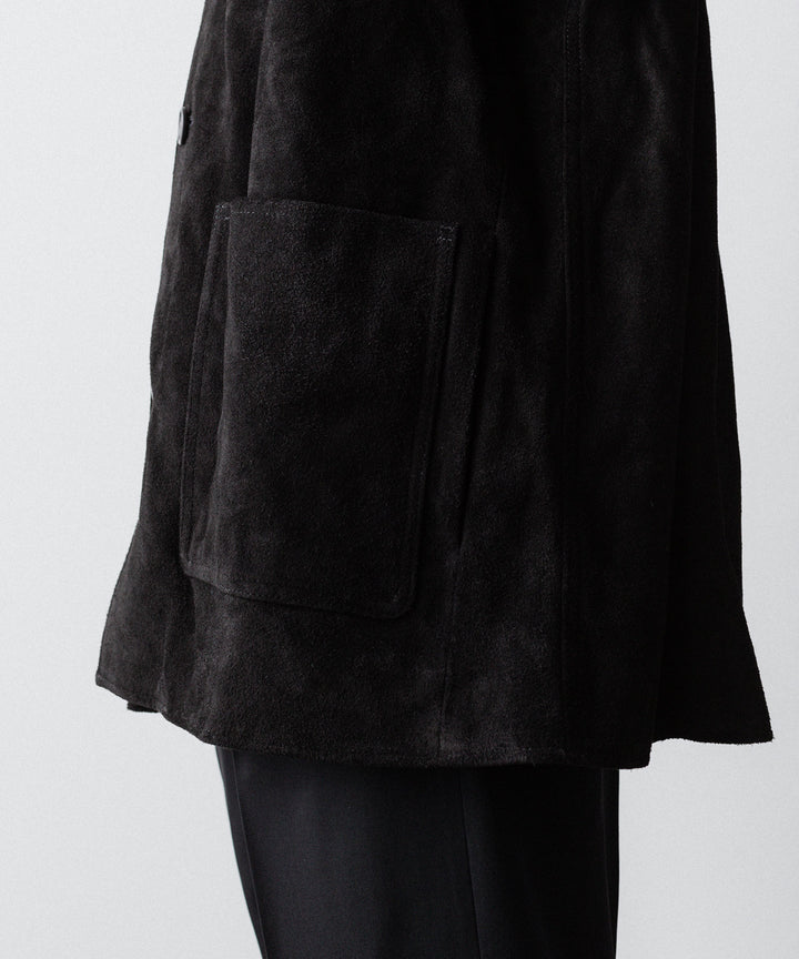 ssstein(シュタイン)のCOW SUEDE CAR JACKET - BLACKの公式通販サイトsession福岡セレクトショップ