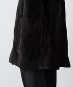画像をギャラリービューアに読み込む, ssstein(シュタイン)のCOW SUEDE CAR JACKET - BLACKの公式通販サイトsession福岡セレクトショップ
