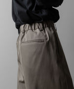 画像をギャラリービューアに読み込む, ssstein(シュタイン)のTWIST SEAM WIDE EASY TROUSERS - TAUPE BEIGEの公式通販サイトsession福岡セレクトショップ

