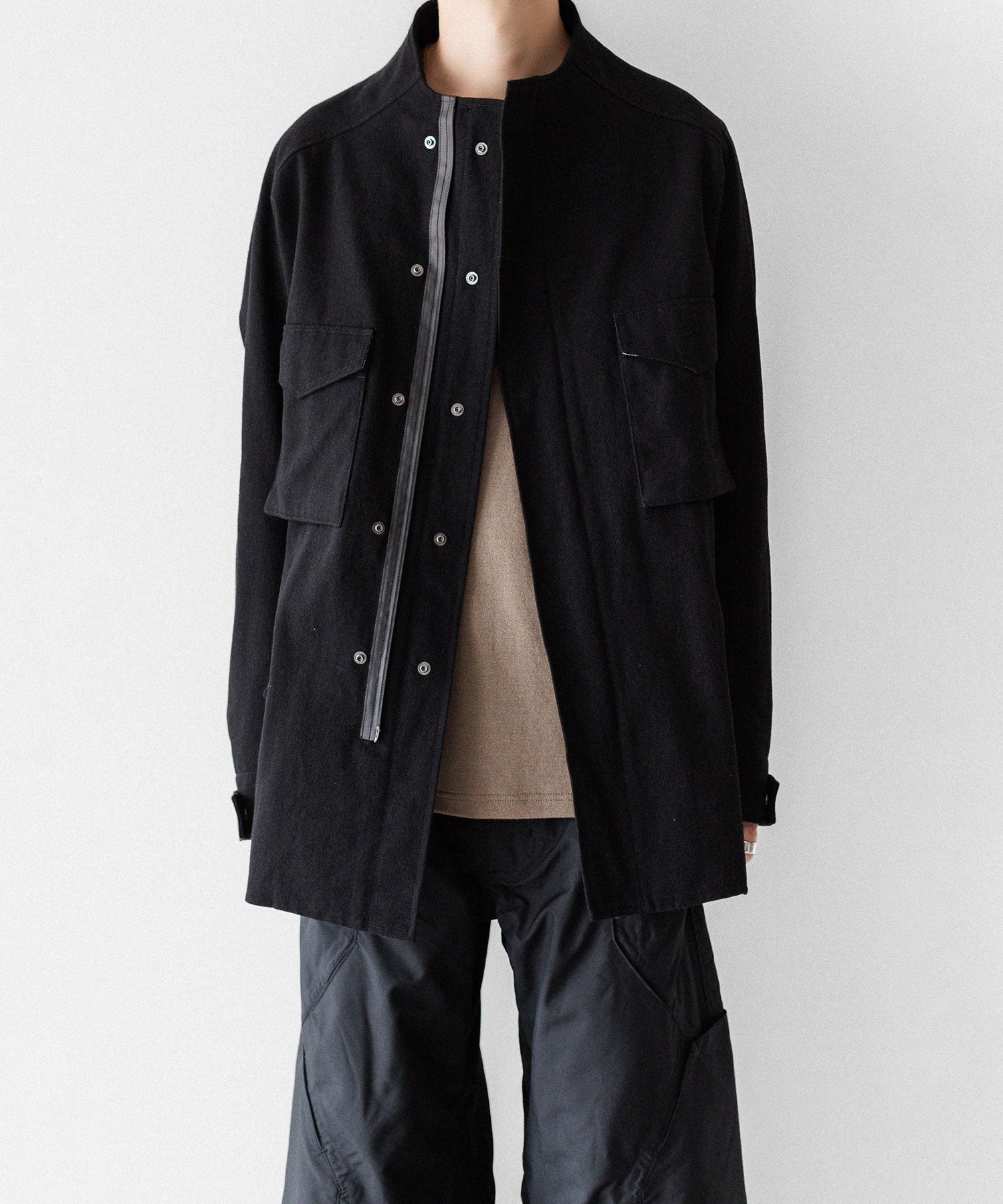 【OPPOSE DUALITY】M-65 WOOL - BLACK