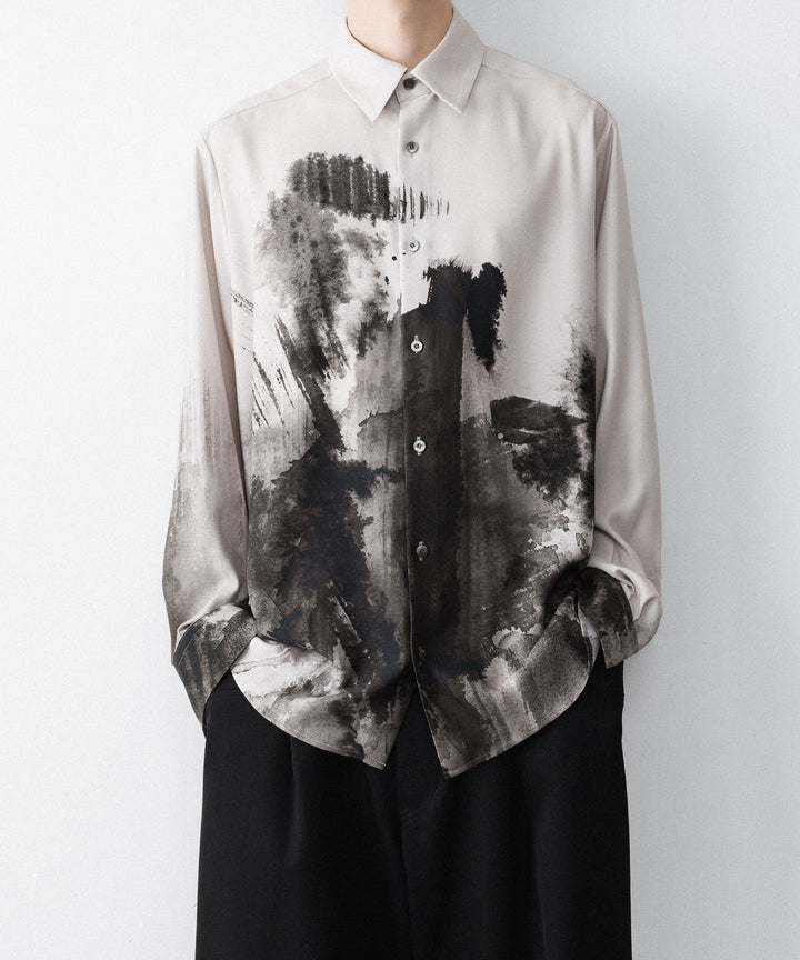 UJOH ウジョーのREGULAR COLLAR SHIRTのGREIGE 公式通販サイトsession福岡セレクトショップ