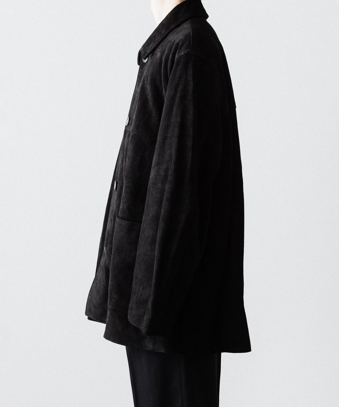 ssstein(シュタイン)のCOW SUEDE CAR JACKET - BLACKの公式通販サイトsession福岡セレクトショップ