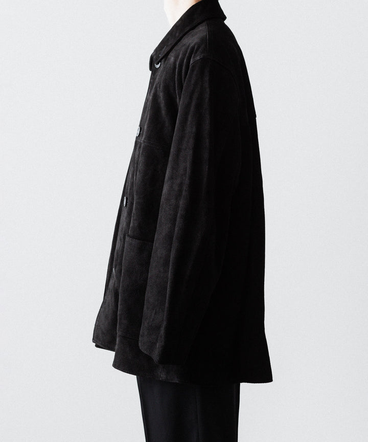 ssstein(シュタイン)のCOW SUEDE CAR JACKET - BLACKの公式通販サイトsession福岡セレクトショップ