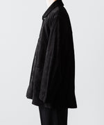 画像をギャラリービューアに読み込む, ssstein(シュタイン)のCOW SUEDE CAR JACKET - BLACKの公式通販サイトsession福岡セレクトショップ
