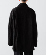 画像をギャラリービューアに読み込む, ssstein(シュタイン)のCOW SUEDE CAR JACKET - BLACKの公式通販サイトsession福岡セレクトショップ
