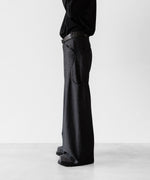 画像をギャラリービューアに読み込む, OPPOSE DUALITY オポーズデュアリティの6 POCKET SUB ONG WOOL TROUSERSのBLACK公式通販サイトsession福岡セレクトショップ
