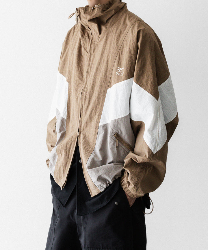 UJOH(ウジョー)×Reebok(リーボック)のZIP STAND COLLAR BLOUSON - BEIGEの公式通販サイトsession福岡セレクトショップ