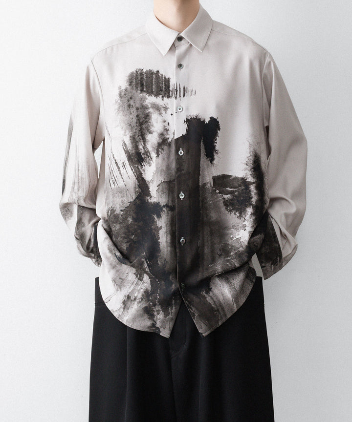 UJOH ウジョーのREGULAR COLLAR SHIRTのGREIGE 公式通販サイトsession福岡セレクトショップ