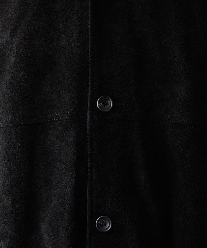 ssstein(シュタイン)のCOW SUEDE CAR JACKET - BLACKの公式通販サイトsession福岡セレクトショップ