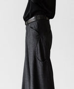 画像をギャラリービューアに読み込む, OPPOSE DUALITY オポーズデュアリティの6 POCKET SUB ONG WOOL TROUSERSのBLACK公式通販サイトsession福岡セレクトショップ
