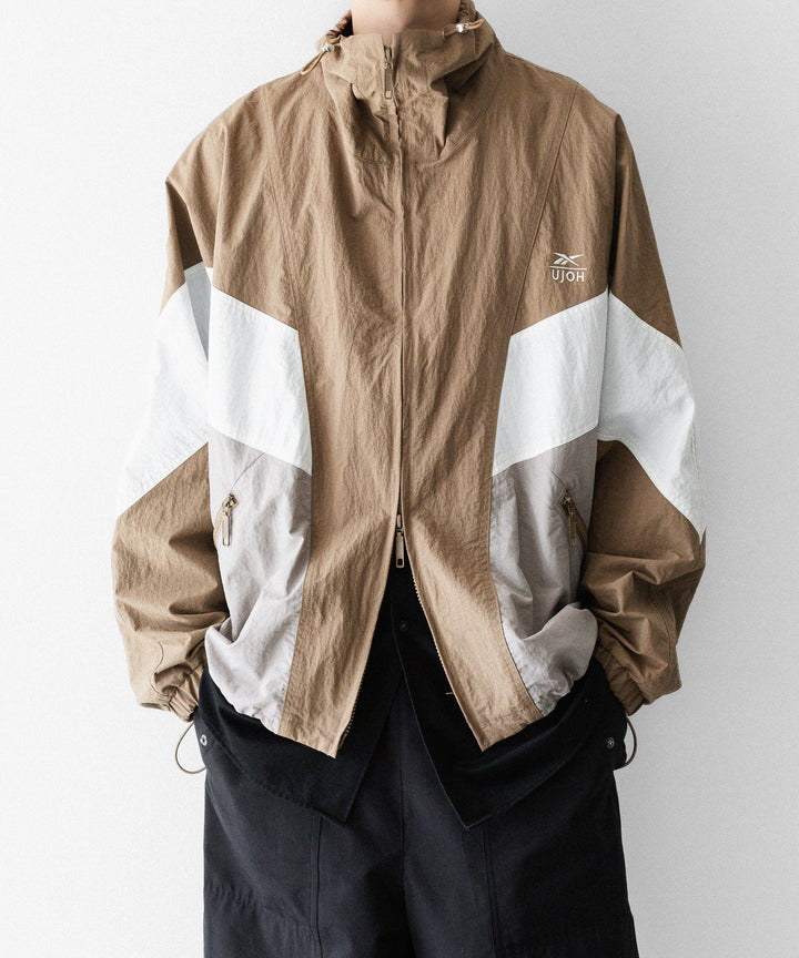 UJOH((ウジョー)×Reebok(リーボック)のZIP STAND COLLAR BLOUSON - BEIGEの公式通販サイトsession福岡セレクトショップ