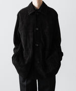 画像をギャラリービューアに読み込む, ssstein(シュタイン)のCOW SUEDE CAR JACKET - BLACKの公式通販サイトsession福岡セレクトショップ
