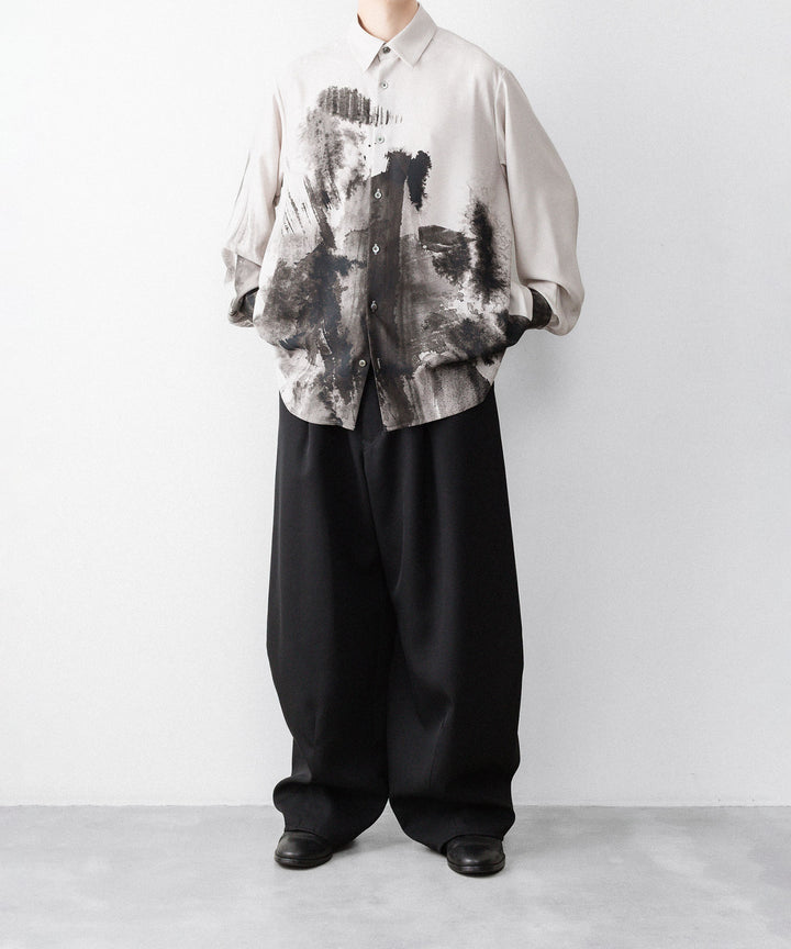 UJOH ウジョーのREGULAR COLLAR SHIRTのGREIGE 公式通販サイトsession福岡セレクトショップ