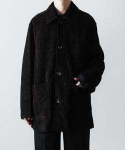 ssstein / シュタイン】COW SUEDE CAR JACKET - BLACK | 公式通販