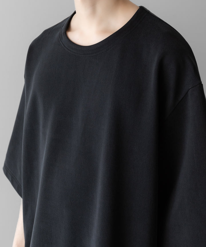 KANEMASA PHIL.-カネマサフィル28G CUPRO S/S PULLOVERのBLACK 公式通販サイトsession福岡セレクトショップ
