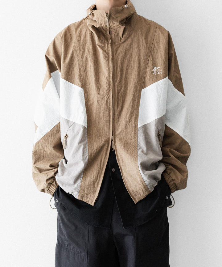 UJOH(ウジョー)×Reebok(リーボック)のZIP STAND COLLAR BLOUSON - BEIGEの公式通販サイトsession福岡セレクトショップ
