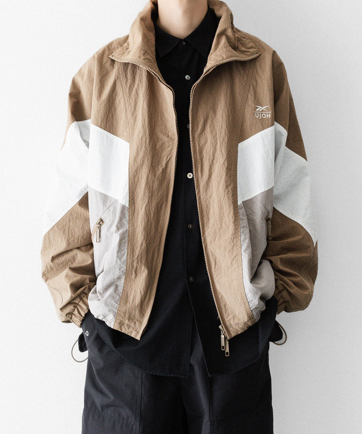 UJOH(ウジョー)×Reebok(リーボック)のZIP STAND COLLAR BLOUSON - BEIGEの公式通販サイトsession福岡セレクトショップ