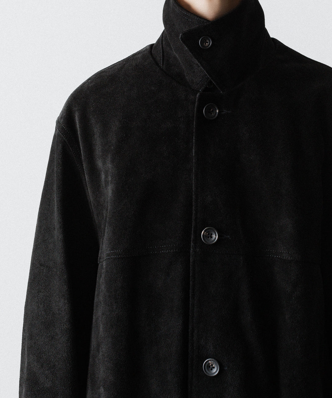 ssstein(シュタイン)のCOW SUEDE CAR JACKET - BLACKの公式通販サイトsession福岡セレクトショップ