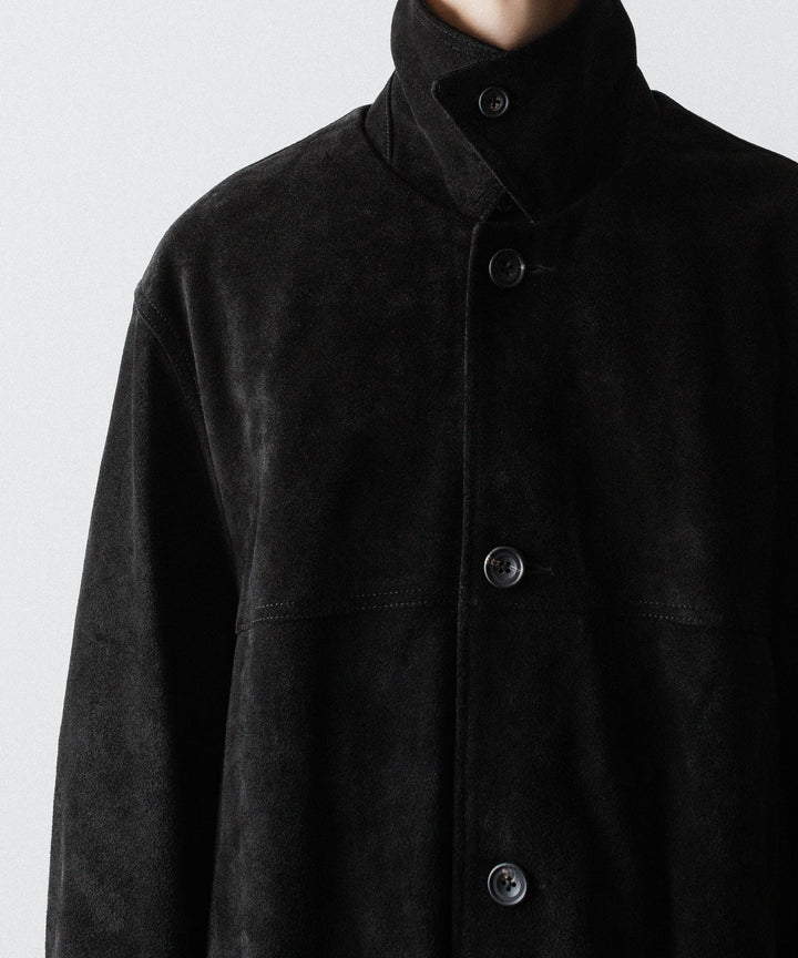 ssstein(シュタイン)のCOW SUEDE CAR JACKET - BLACKの公式通販サイトsession福岡セレクトショップ