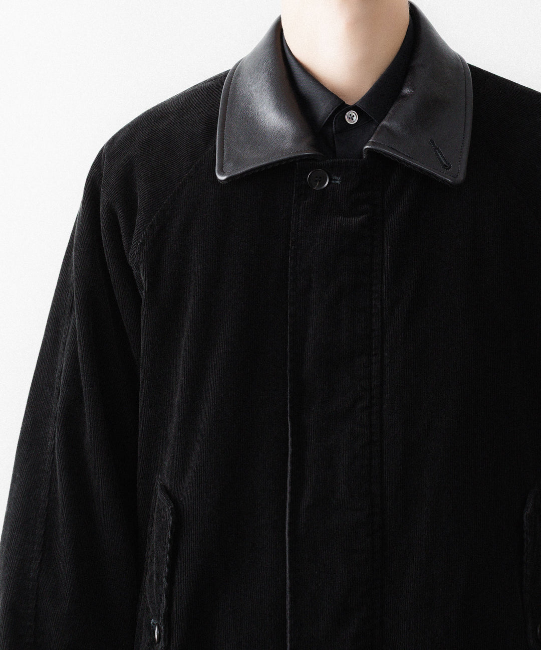 ssstein(シュタイン)のVINTAGE CORDUROY ZIP JACKET - BLACKの公式通販サイトsession福岡セレクトショップ