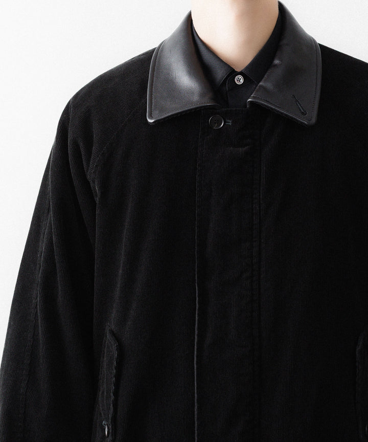 ssstein(シュタイン)のVINTAGE CORDUROY ZIP JACKET - BLACKの公式通販サイトsession福岡セレクトショップ