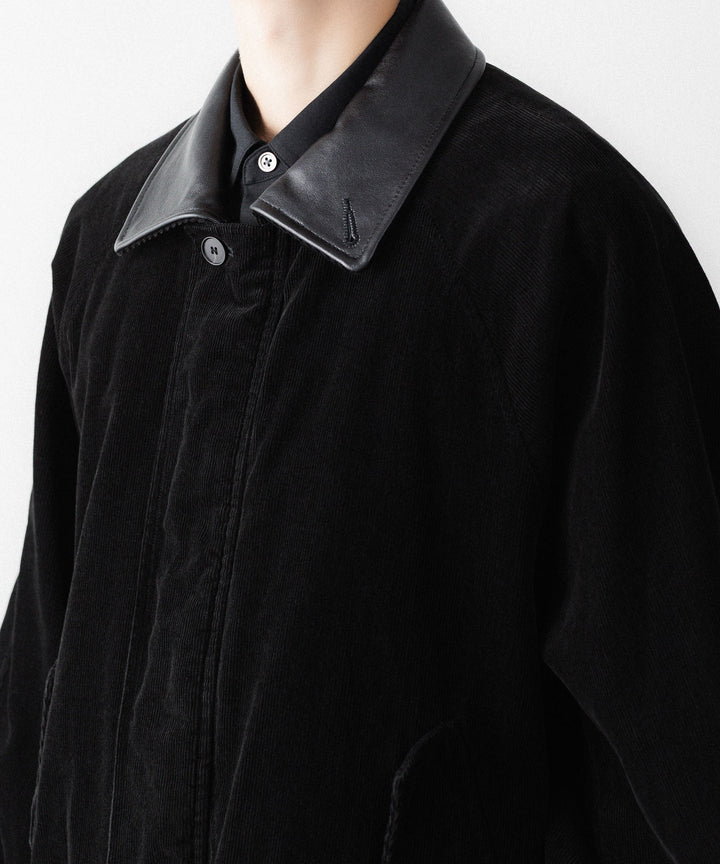 ssstein(シュタイン)のVINTAGE CORDUROY ZIP JACKET - BLACKの公式通販サイトsession福岡セレクトショップ