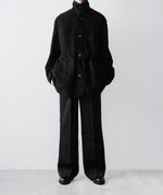 画像をギャラリービューアに読み込む, ssstein(シュタイン)のCOW SUEDE CAR JACKET - BLACKの公式通販サイトsession福岡セレクトショップ

