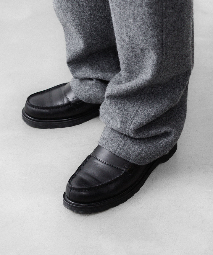 【ssstein】 W/CA FLEECE TWIST PANTS - GREY