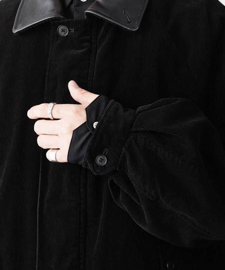 ssstein(シュタイン)のVINTAGE CORDUROY ZIP JACKET - BLACKの公式通販サイトsession福岡セレクトショップ