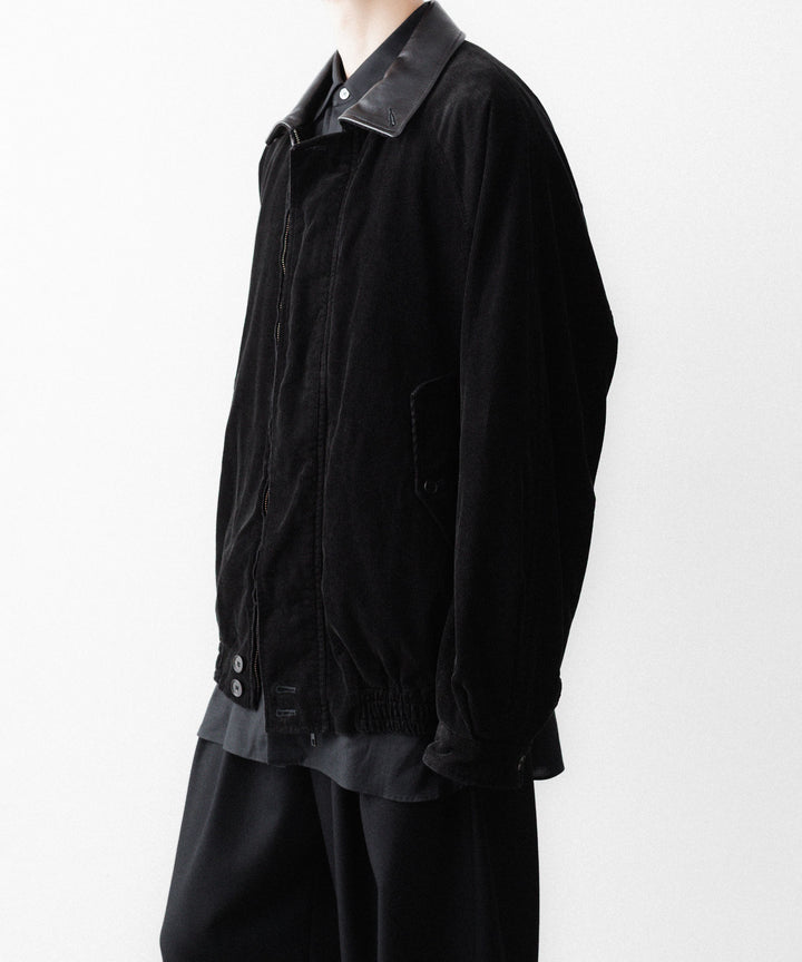 ssstein(シュタイン)のVINTAGE CORDUROY ZIP JACKET - BLACKの公式通販サイトsession福岡セレクトショップ