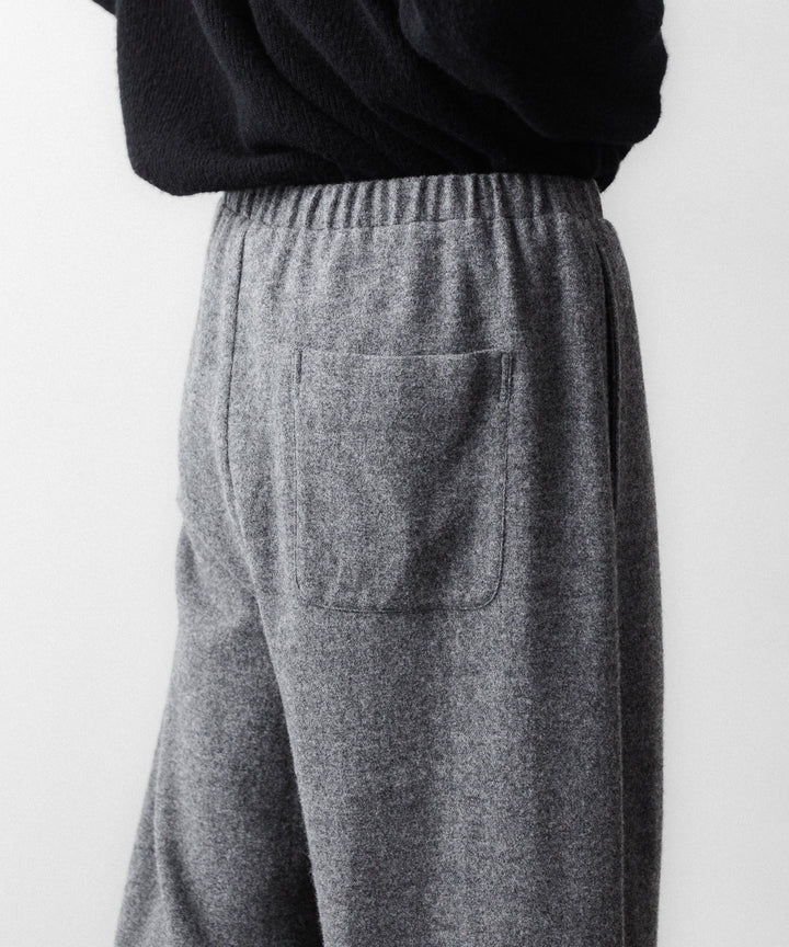 【ssstein】 W/CA FLEECE TWIST PANTS - GREY