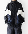【UJOH×Reebok】ZIP STAND COLLAR BLOUSON - BLACK