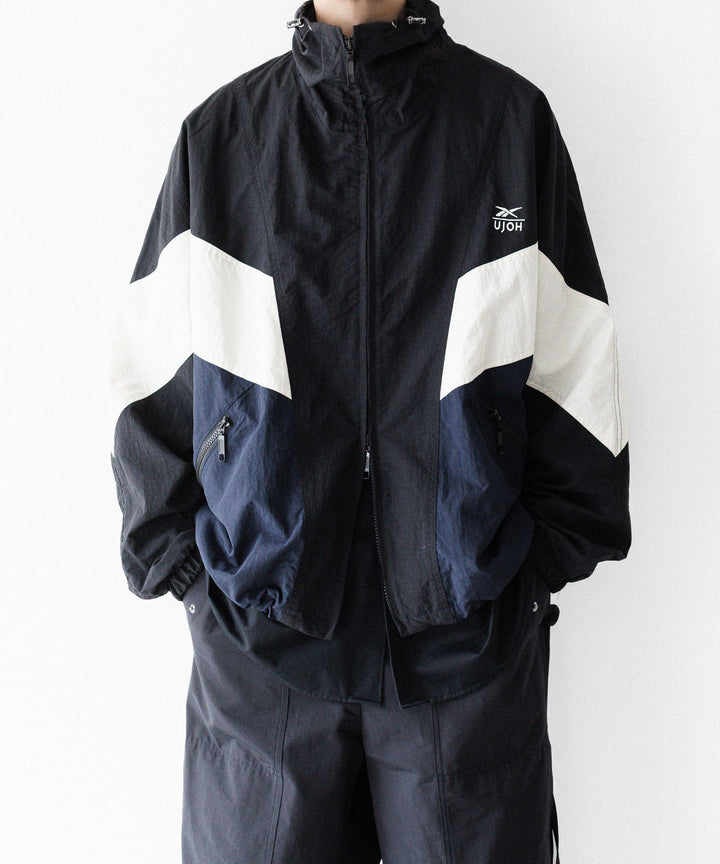 UJOH(ウジョー)×Reebok(リーボック)のZIP STAND COLLAR BLOUSON - BLACKの公式通販サイトsession福岡セレクトショップ